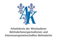 Das Bild zeigt das Logo des Wiesbadener Arbeitskreises für Menschen mit Behinderungen.
